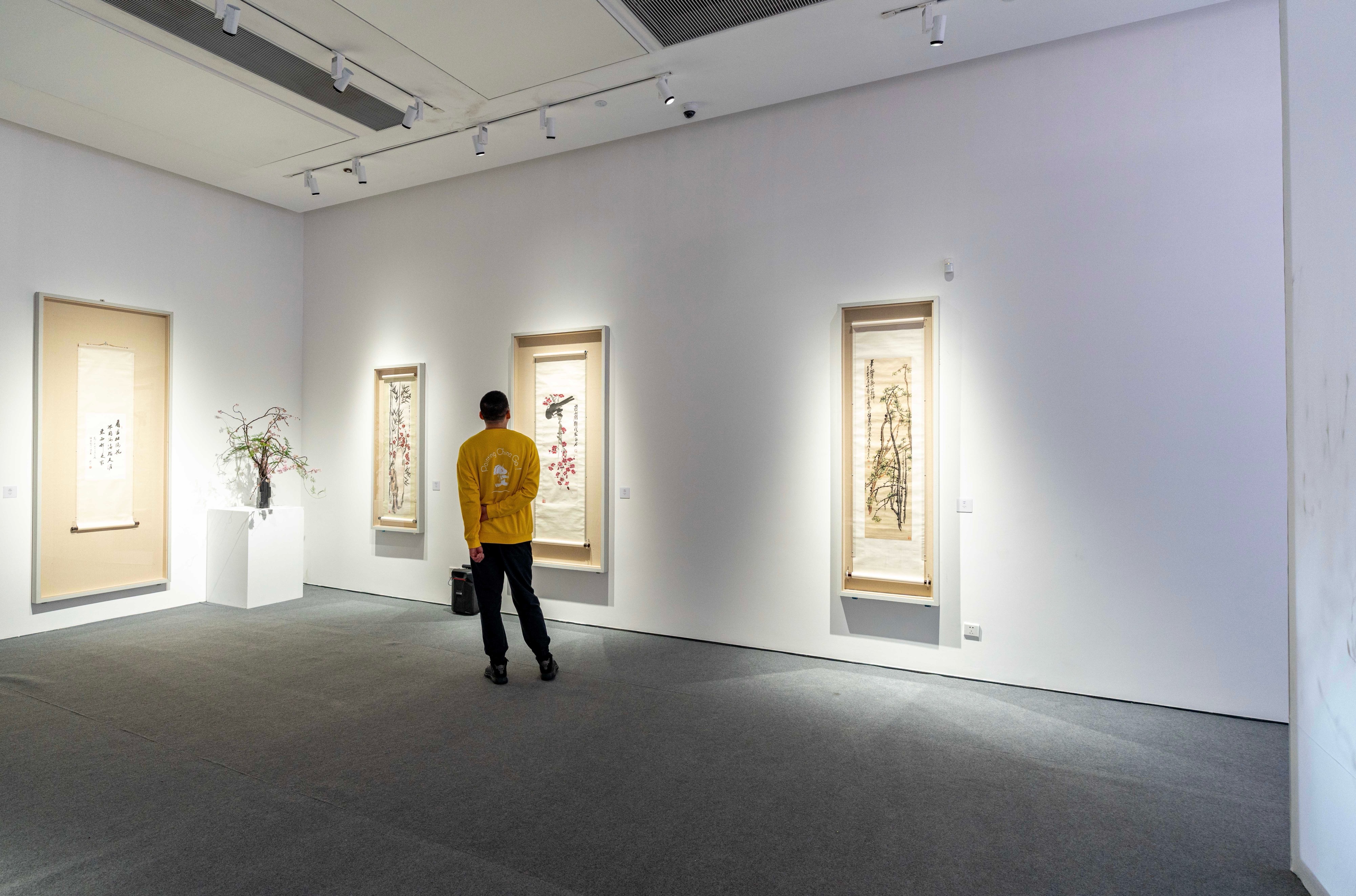 《春訊——中國(guó)近現(xiàn)代大師的春天》典藏展在深圳開幕